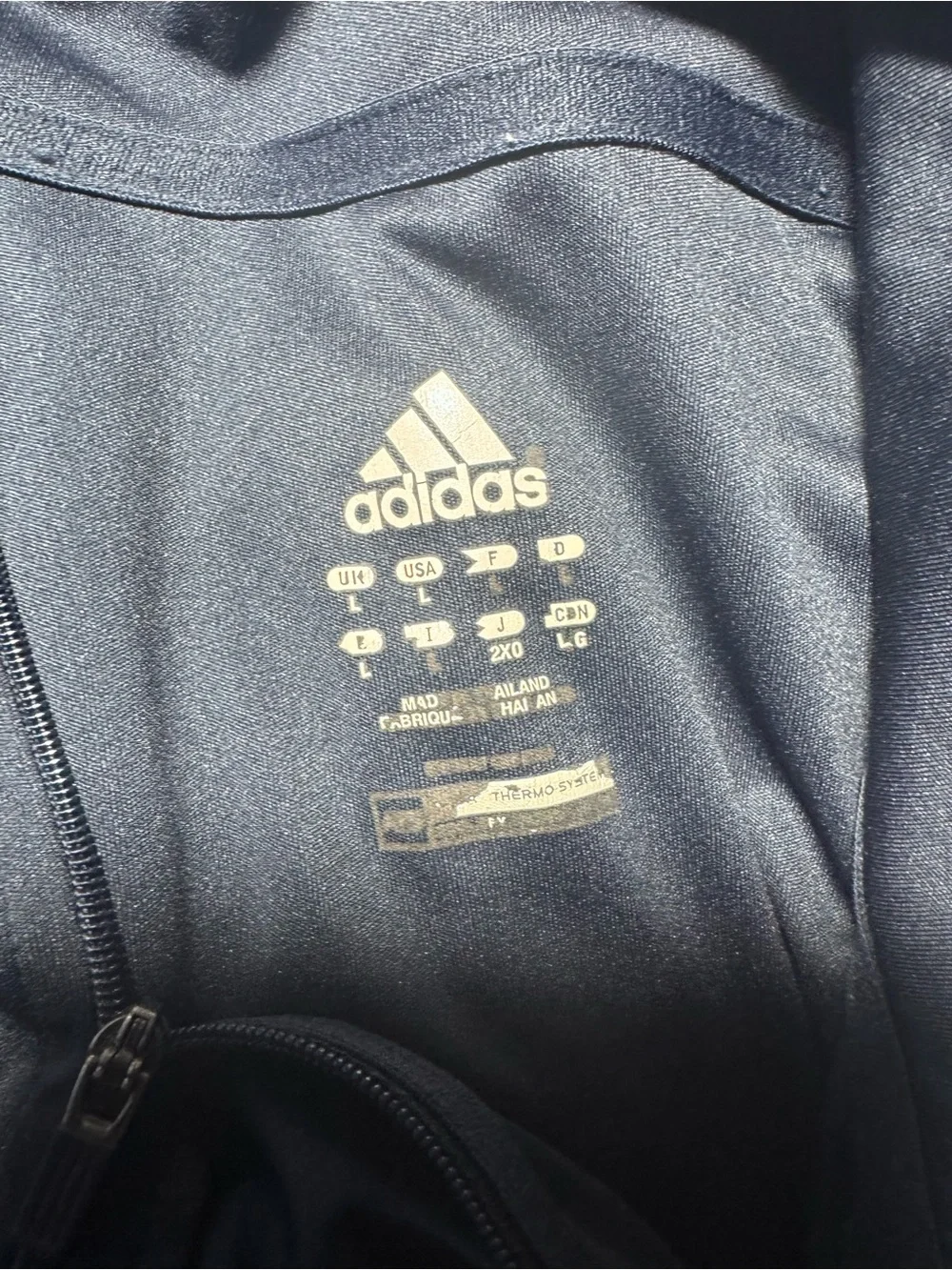 adidas sleek zip